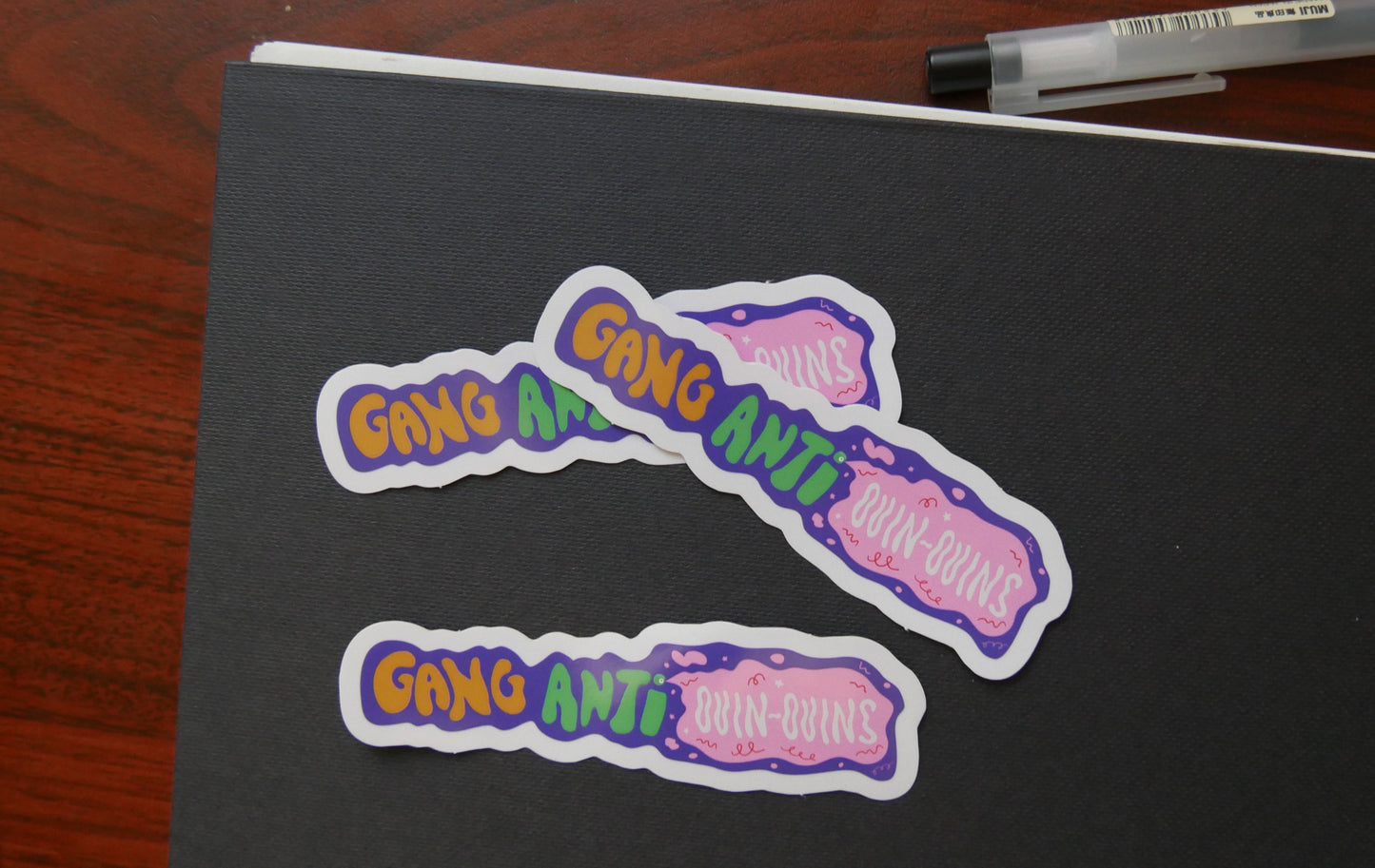 Précommande - Sticker "Gang anti-ouin ouins"