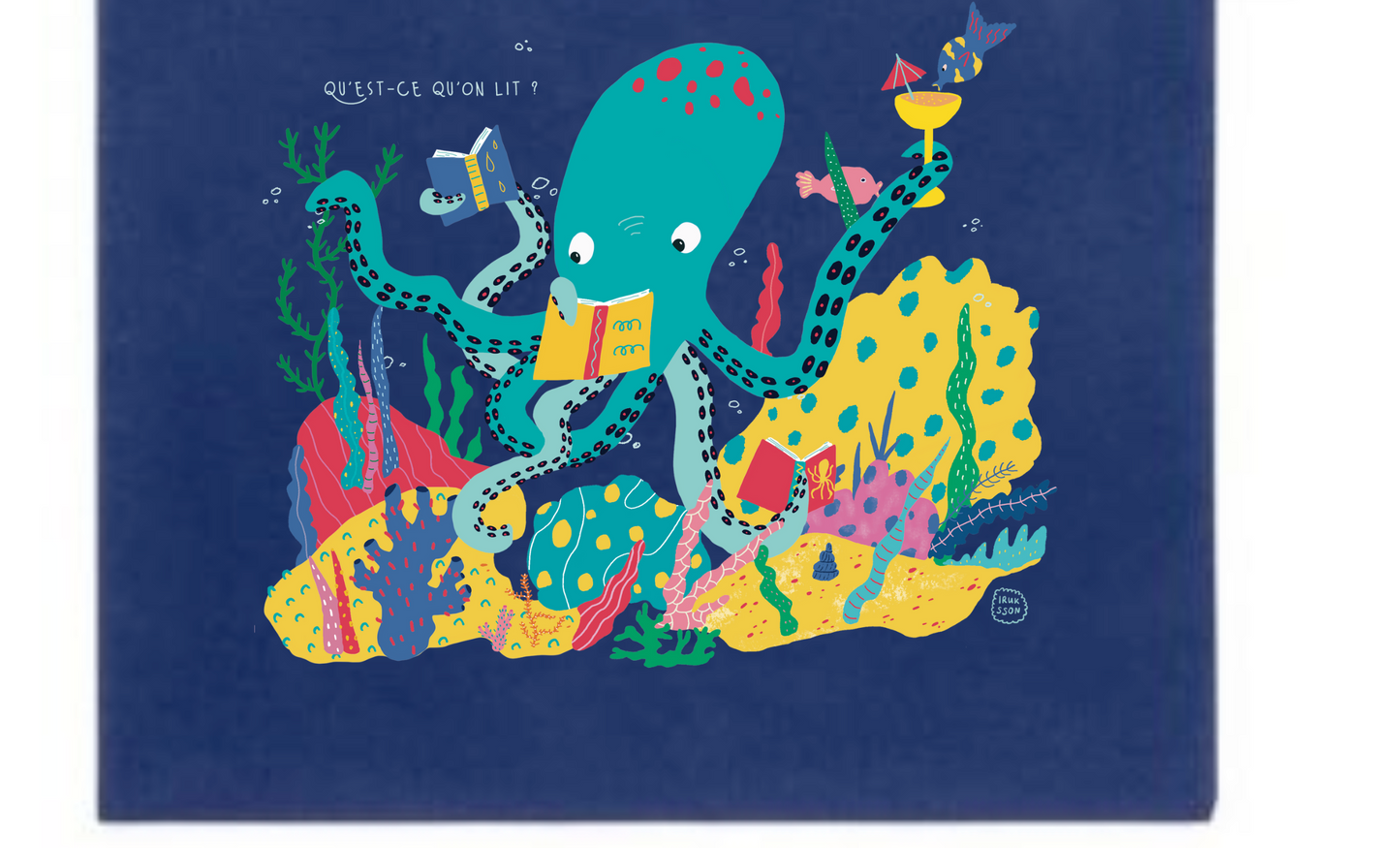 Précommande - Tote bag bleu marine daube de l'été 2025