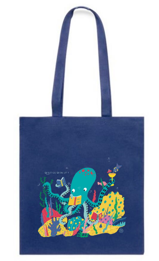 Précommande - Tote bag bleu marine daube de l'été 2025