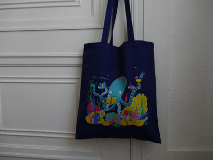 Précommande - Tote bag bleu marine daube de l'été 2025