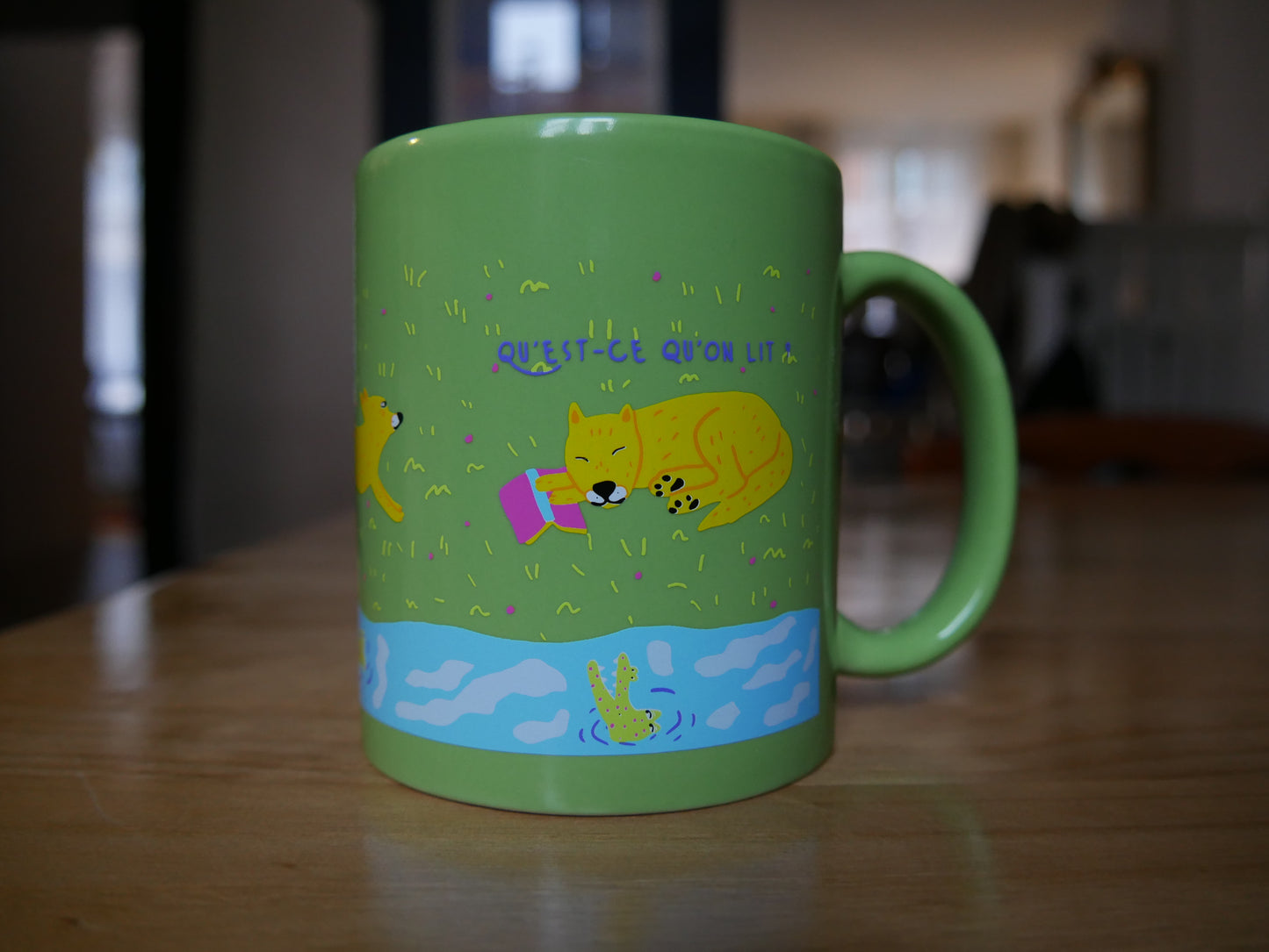 Mug vert "Les aventures de Taki" - Edition Daube de l'été 2025