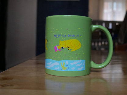 Mug vert "Les aventures de Taki" - Edition Daube de l'été 2025