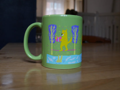 Mug vert "Les aventures de Taki" - Edition Daube de l'été 2025